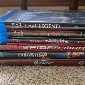 Disney & Marvel DVDs & Blu rays